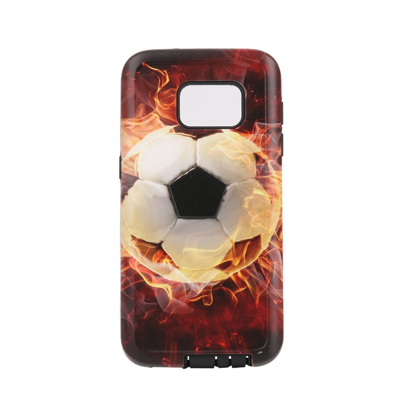 BackCase BURNING FOR FOOTBALL für Samsung G930 Galaxy S7|