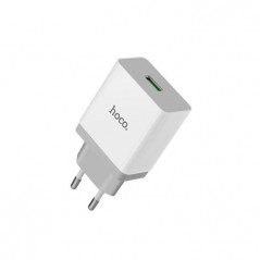 POWER-ADAPTER HOME USB-A QC 3.0 HOCO BELE C24 (3A)