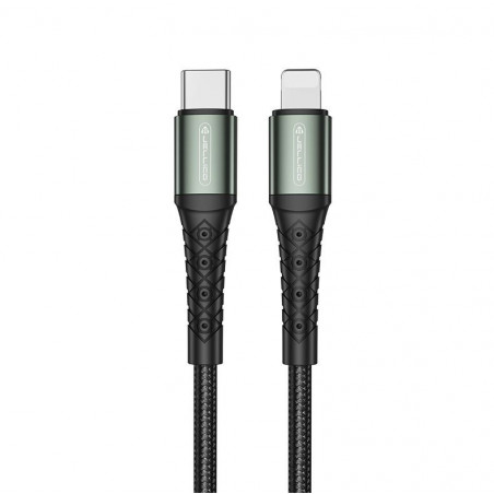 CABLE USB-C > Lightning 100cm Jellico Premium Braided B10 30W