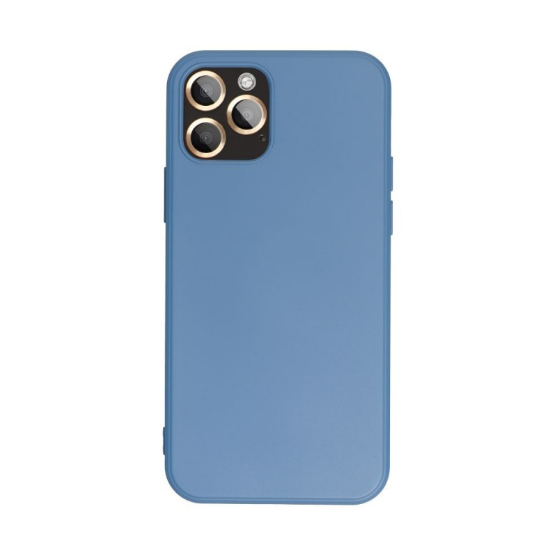 BACK-CASE Silikon navy für APPLE iPhone 15