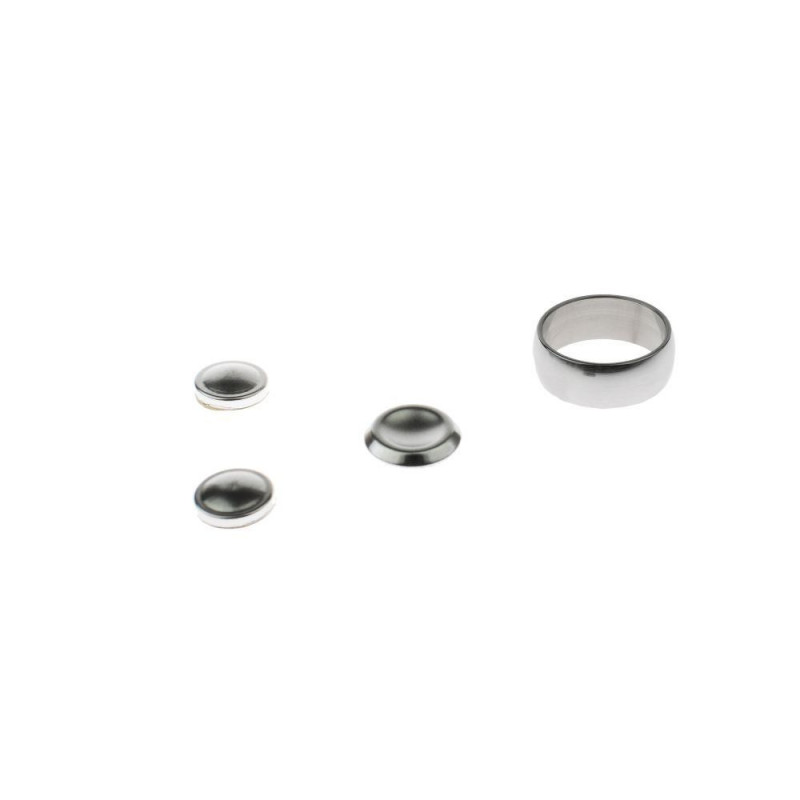 Magnet Allround Kit Chrome (1 Ring + 1 Phone-Magnet + 2 Holder-Magnets)