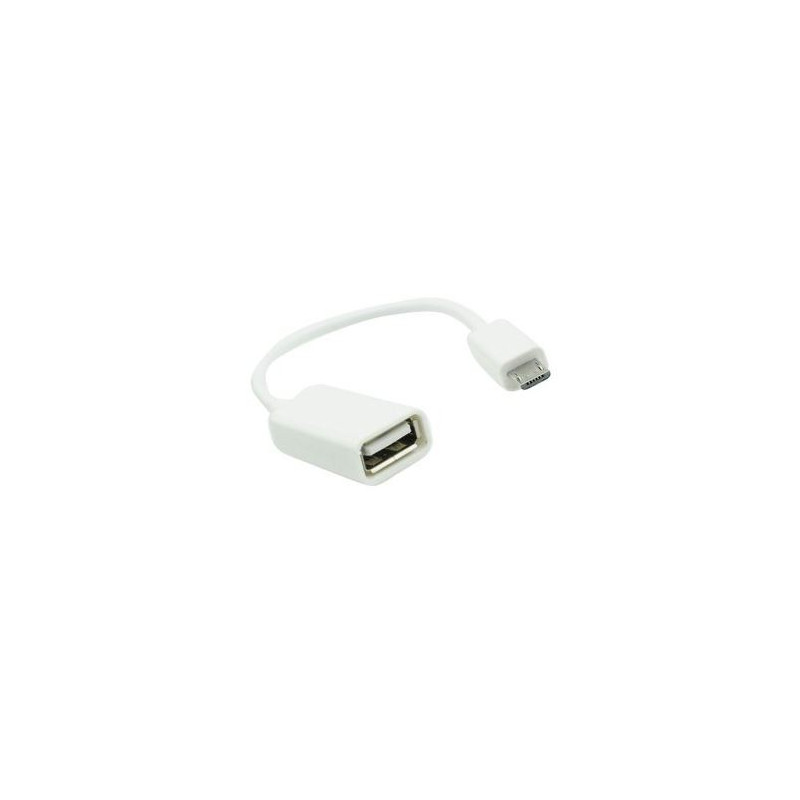 USB-OTG Adapterkabel microUSB auf USB-Buchse