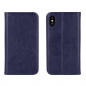 FLIPCASE WALLET ECHTLEDER navyblau für Apple iPhone 11 Pro