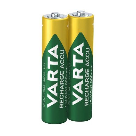 AAA-Size Micro-Akku Varta 800 mAh (2er-Pack)