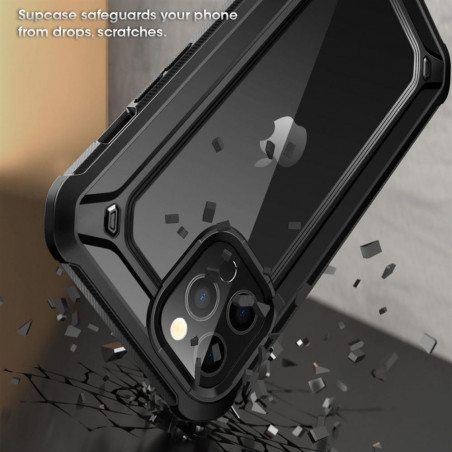 SUPCASE EXO PRO EXTREME-Backcase schwarz für Apple iPhone 12| iPhone 12 Pro