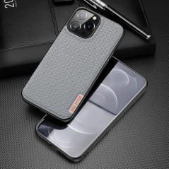 Dux Ducis Fino case covered with nylon material für Apple iPhone 13 Pro Max gray