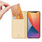 FLIPCASE WALLET DUX DUCIS Skin Pro gold für Apple iPhone 13