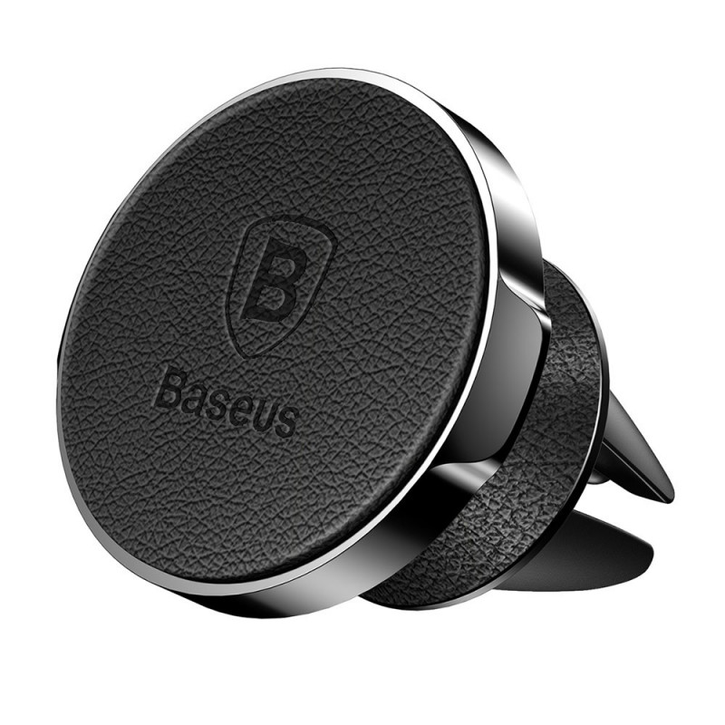 Car Holder Baseus Small Ears Leather Air Vent Magnetic Car Mount (SUER-E01)