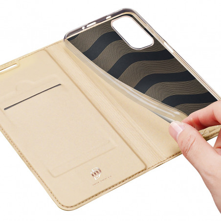 FLIPCASE WALLET DUX DUCIS Skin Pro gold für Xiaomi Redmi Note 11 / 11s