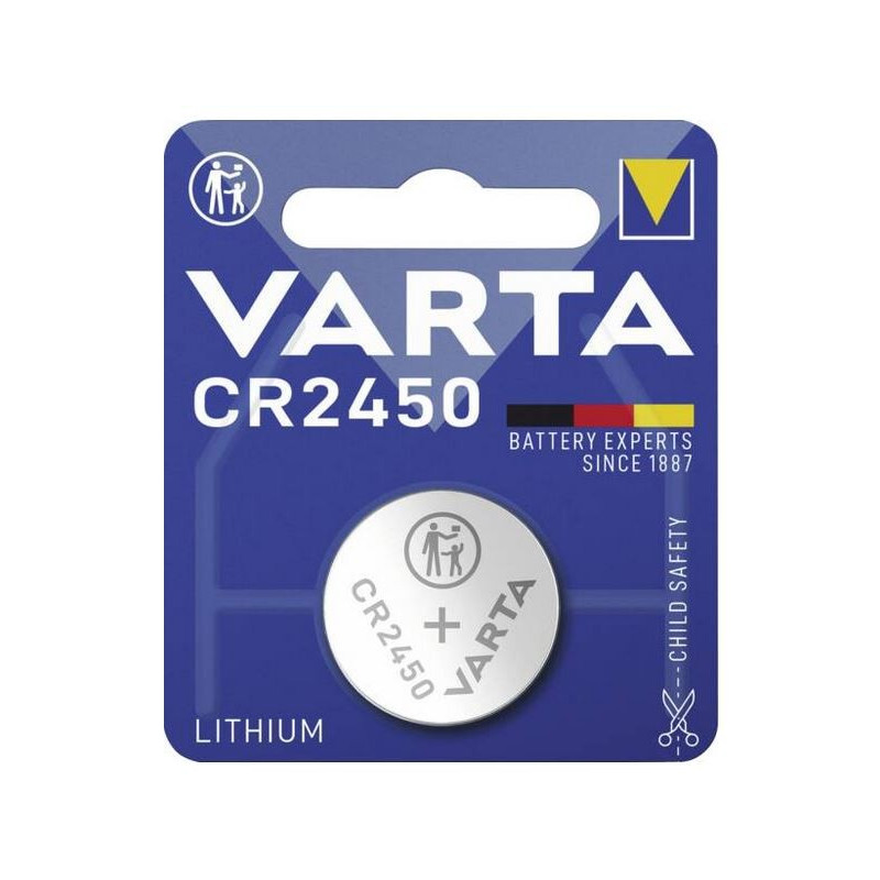 VARTA CR2450 Knopfzellen-Batterie 560 mAh