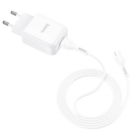 POWER-ADAPTER+CABLE HOME LIGHTNING HOCO Vigour 2A