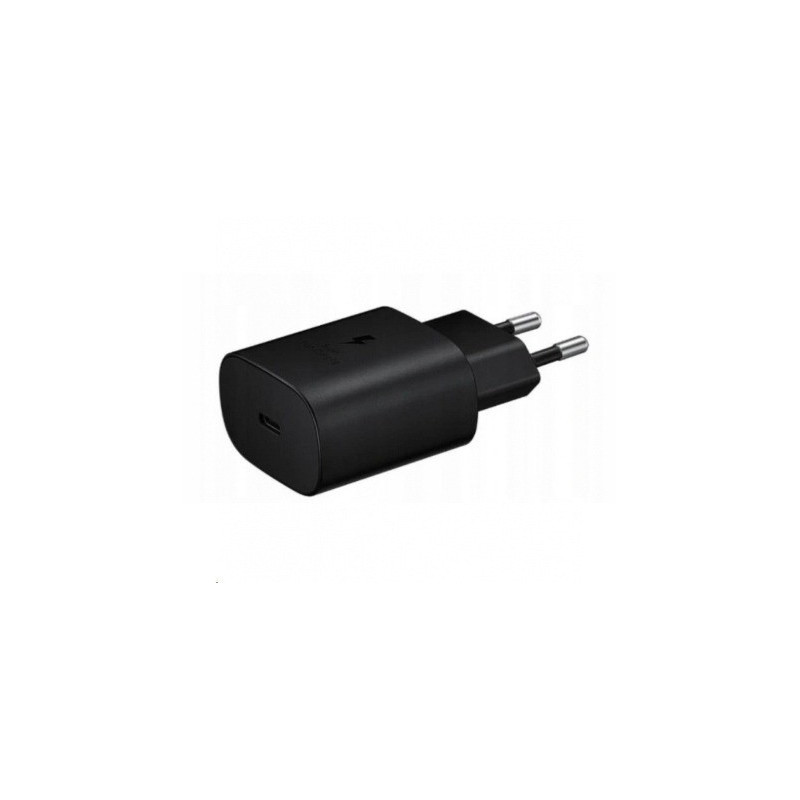 POWER-ADAPTER HOME USB-C SAMSUNG 25W black TA800NB