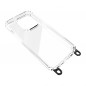 BACK-CASE HOOK mit Aufhänge-Ösen transparent für Apple iPhone 15