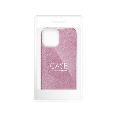 BACK-CASE SHINING GLITTER pink für APPLE iPhone 16 Plus