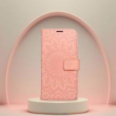 MEZZO Book case for IPHONE 16 mandala peach fuzz