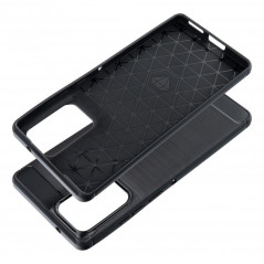 BACK-CASE Carbon schwarz für MOTOROLA G8