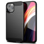 BACK-CASE Carbon schwarz für APPLE iPhone 15 Pro