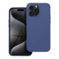 BACK-CASE Silikon navy für APPLE iPhone 15 Pro Max