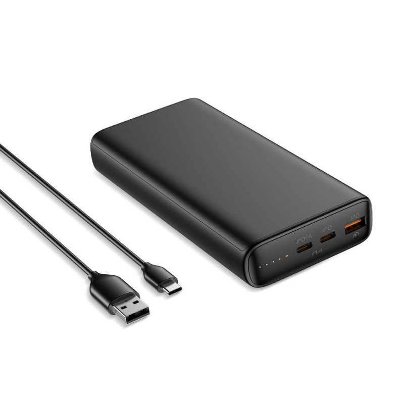 VEGER powerbank 20000 mAh PD QC3.0 5A 100W T100 (W2032C-100) black