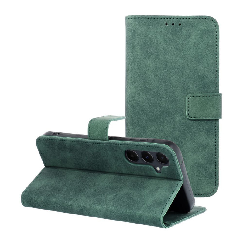 FLIPCASE VELVET spring green für SAMSUNG Galaxy A55 5G