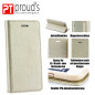 PROUD'S FLIP BOOK CASE MAGFLEX gold für Huawei P20|