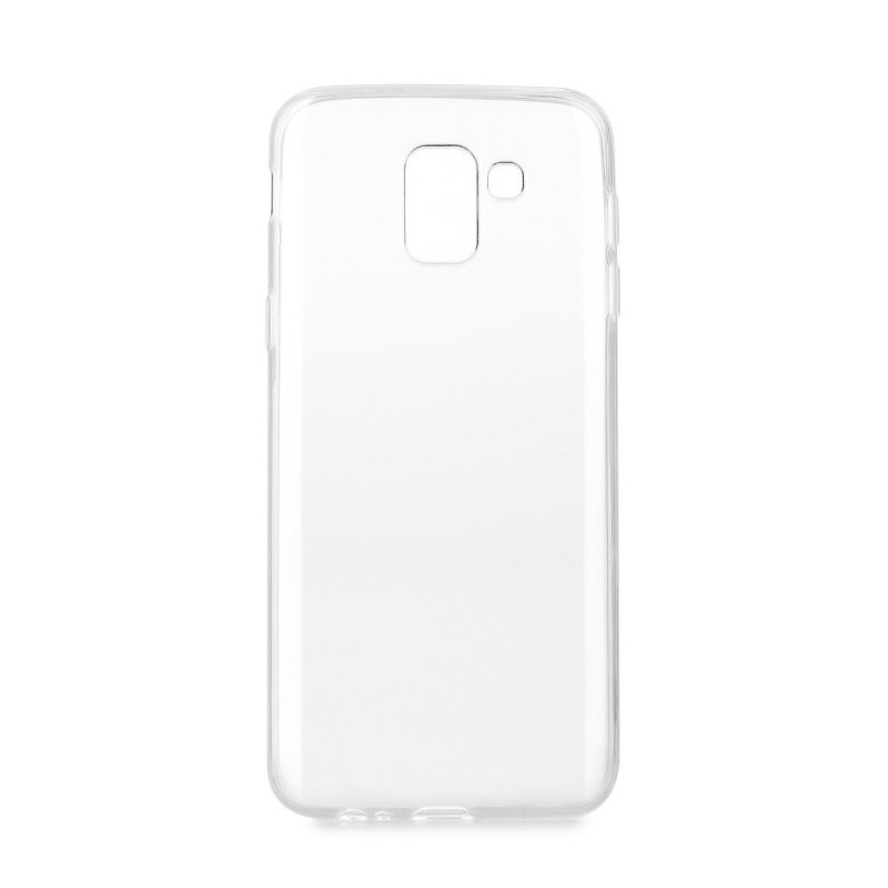 Backcase TPU CLEAR 2ND GENERATION - Transparentes Cover für Samsung J600 Galaxy J6 2018|