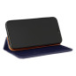 FLIPCASE WALLET ECHTLEDER navyblau für Apple iPhone 12 mini