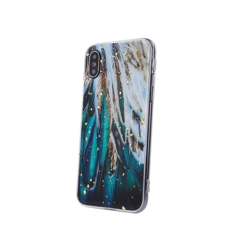 Back-Case GLITTER rose/blue für Xiaomi Redmi Note 10| Redmi Note 10s