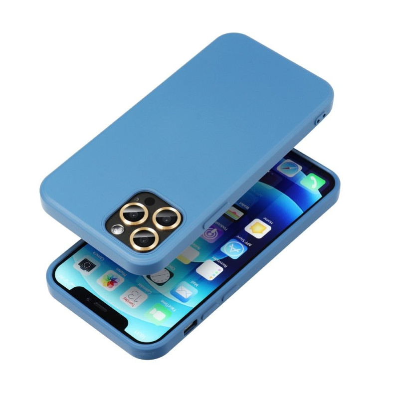 BACK-CASE Silikon navy für APPLE iPhone 16 Pro