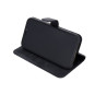 FLIPCASE VELVET MAGLOOP schwarz für Motorola G34 5G