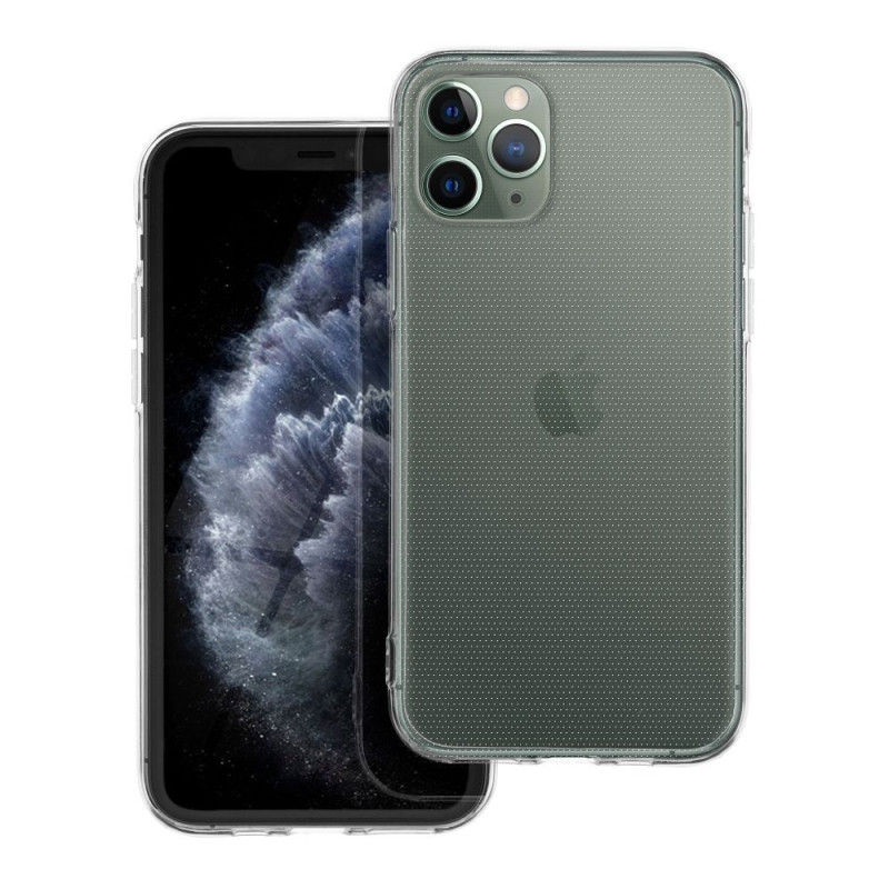 BACK-CASE 2mm transparent (mit Kameraschutz) für APPLE iPhone 11 Pro
