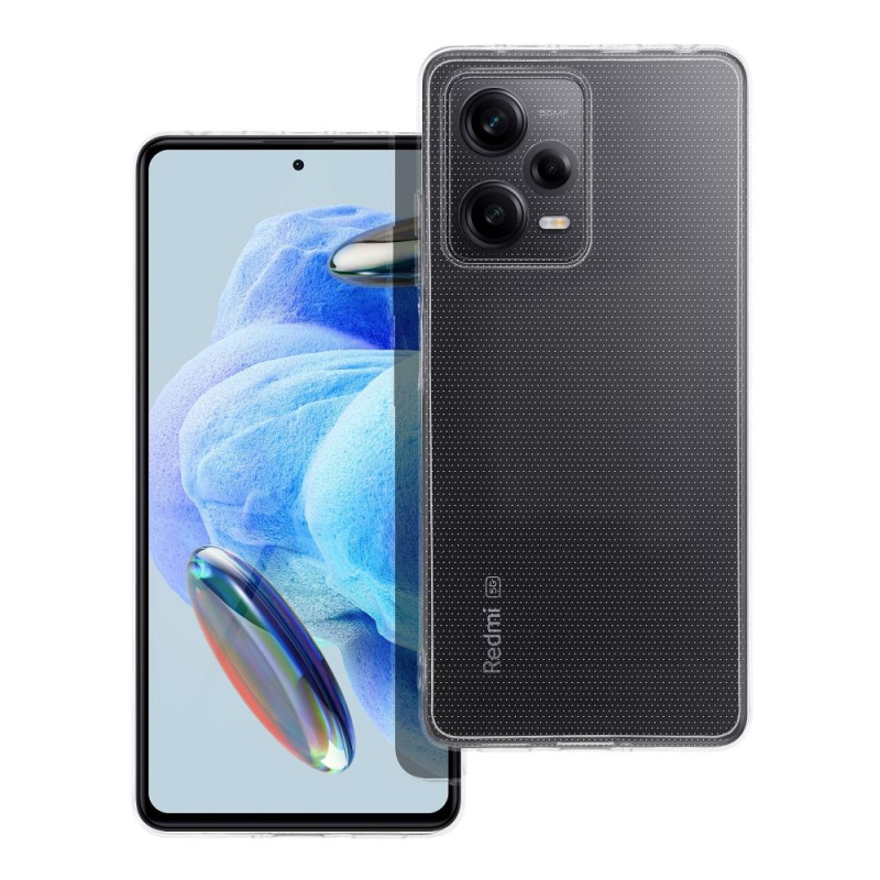 BACK-CASE 2mm transparent (mit Kameraschutz) für XIAOMI Redmi Note 12 Pro 5G