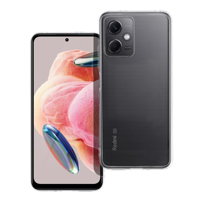 BACK-CASE 2mm transparent für XIAOMI Redmi Note 12 5G