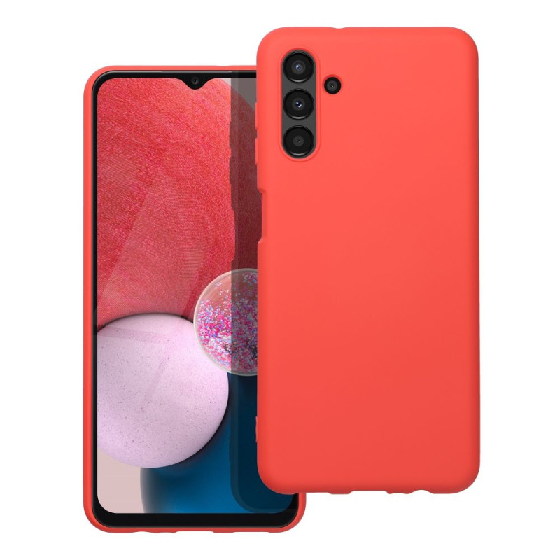 BACK-CASE Silikon peach für SAMSUNG Galaxy A04