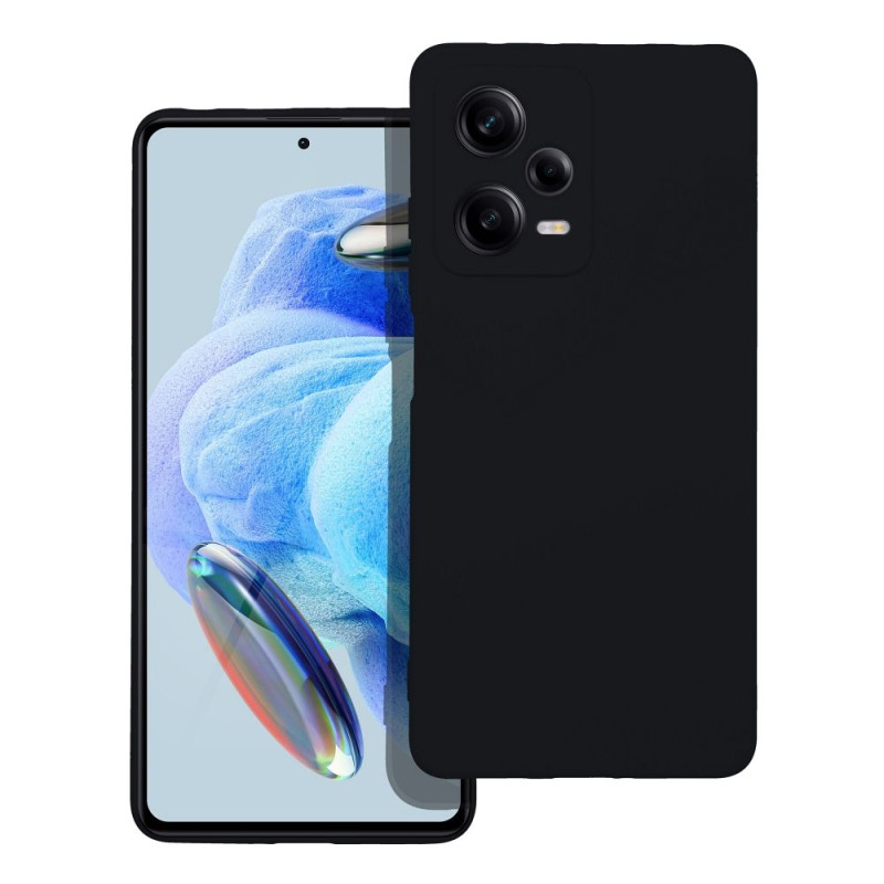 BACK-CASE Silikon schwarz für XIAOMI Redmi Note 12 Pro 5G