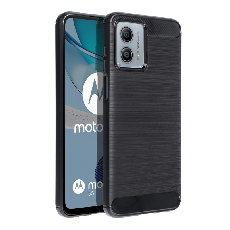 BACK-CASE Carbon schwarz für MOTOROLA G13