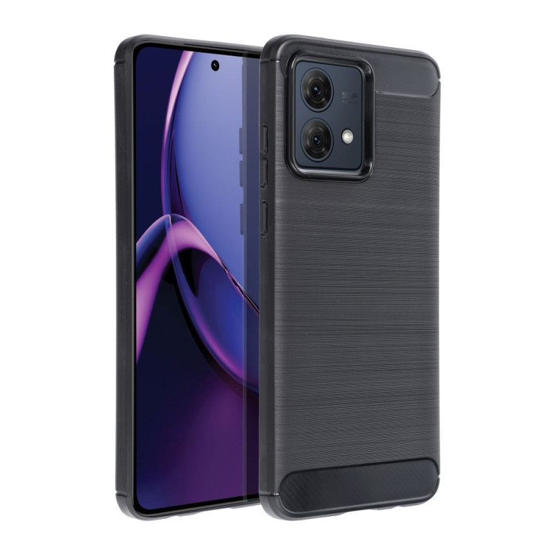 BACK-CASE Carbon schwarz für MOTOROLA G8