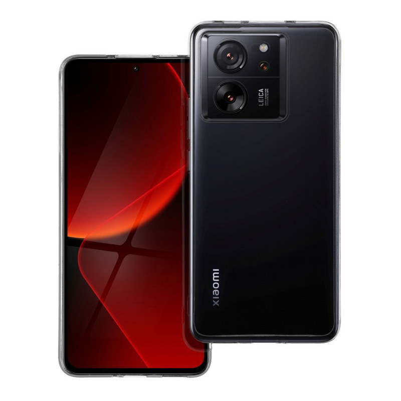 BACK-CASE 2mm transparent (mit Kameraschutz) für XIAOMI 13T Pro