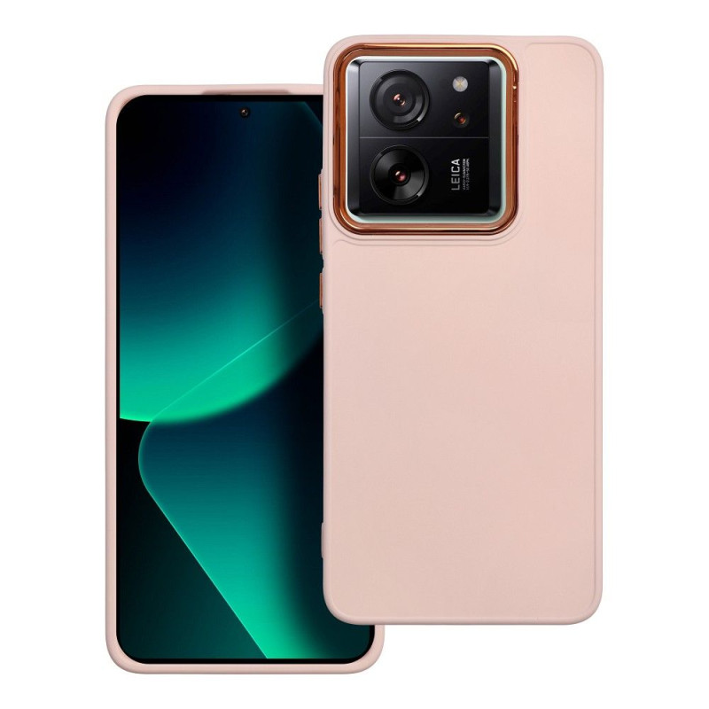 BACK-CASE FRAMED powder pink für XIAOMI 13