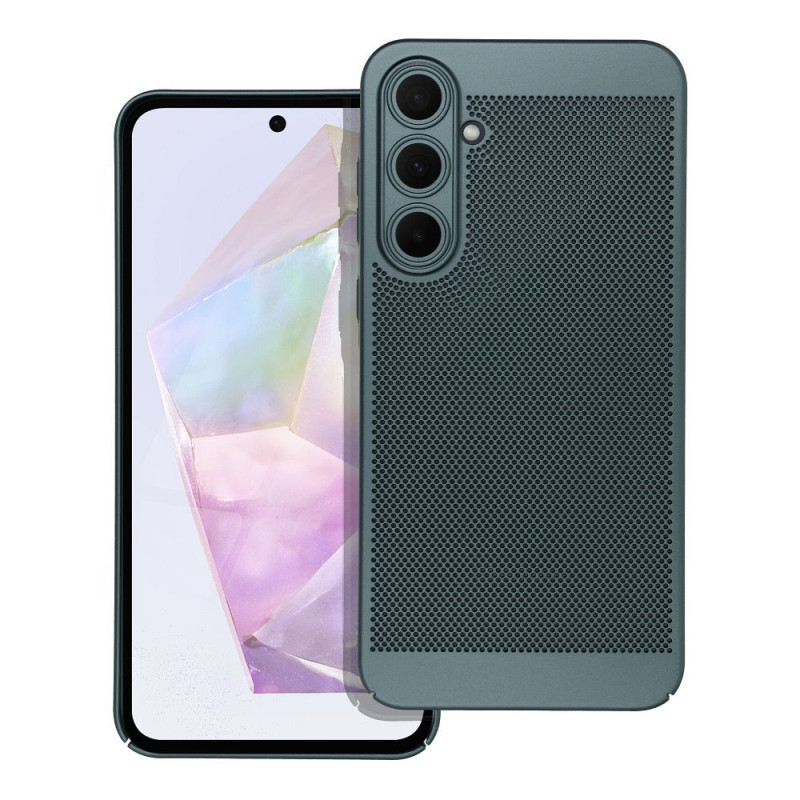 BACK-CASE BREEZ green für SAMSUNG Galaxy A35 5G