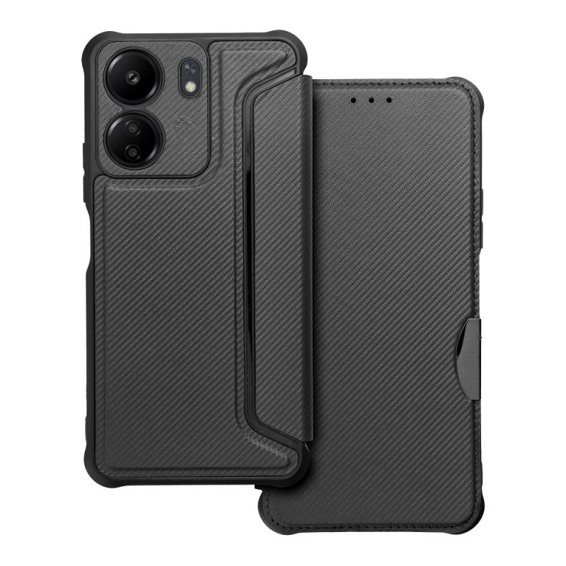 FLIPCASE RAZOR Carbon schwarz für XIAOMI Redmi 13C