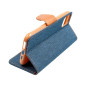 FLIPCASE FANCY CANVAS blue für XIAOMI Redmi Note 13 Pro 5G