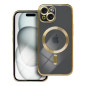 ELECTRO MAG COVER case compatible with MagSafe for IPHONE 15 gold ELECTRO MAG COVER case compatible with MagSafe for IPHONE 15 gold