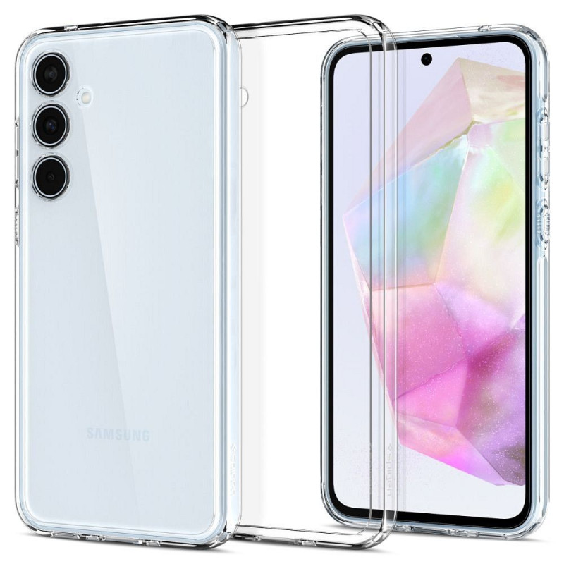 SPIGEN case ULTRA HYBRID for SAMSUNG A35 5G transparent SPIGEN case ULTRA HYBRID for SAMSUNG A35 5G transparent