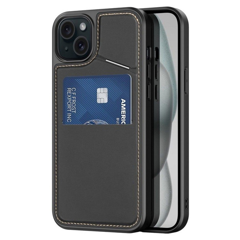 FLIPCASE DUX DUCIS RAFI II MAG RFID-SAFE schwarz für APPLE iPhone 15 Plus