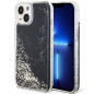GUESS case for IPHONE 13 / 14 / 15 GUHCP14SLCSGSGK (Liquid Glitter Marble) black