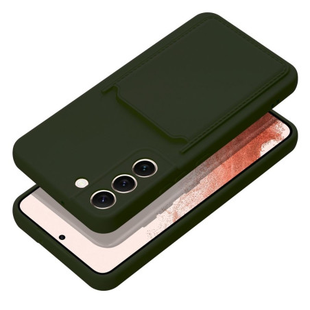 BACK-CASE CARD grün für SAMSUNG Galaxy S24