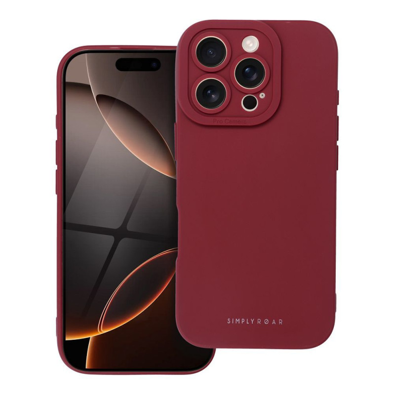 ROAR case LUNA for IPHONE 16 Pro Red ROAR case LUNA for IPHONE 16 Pro Red