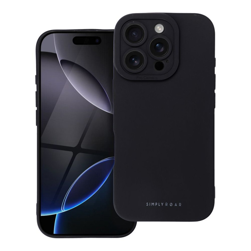 ROAR case LUNA for IPHONE 16 Pro Black ROAR case LUNA for IPHONE 16 Pro Black