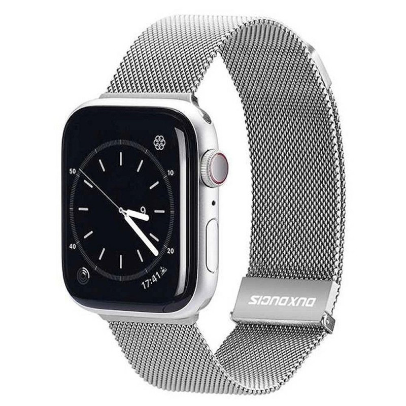 DUX DUCIS starp MILANESE stainless steel magnetic for Apple Watch 42 / 44 / 45 mm grey DUX DUCIS starp MILANESE stainless steel magnetic for Apple Watch 42 / 44 / 45 mm grey